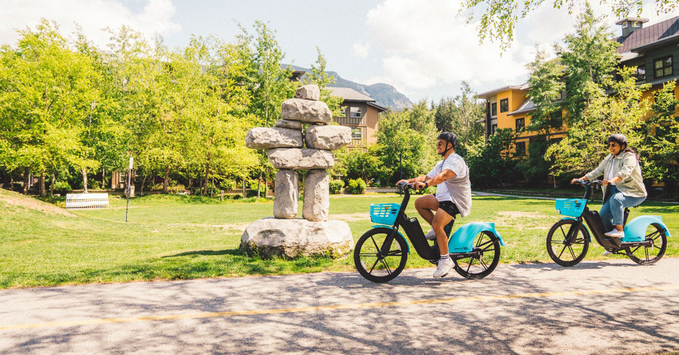 BCAA’s Evolve E-Bike Share in Whistler