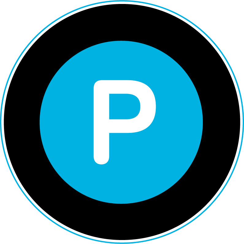 Satellite Parking Sign